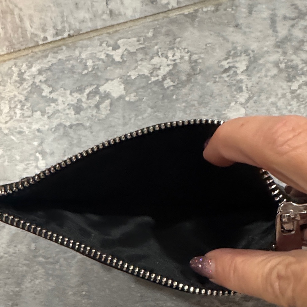 Bandolier Black Textured Wristlet - Picture 3 of 3